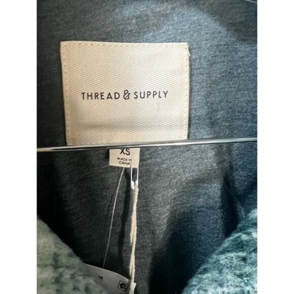 NWT Thread & Supply Plaid Shirt Jacket‎ XS - Picture 4 of 4